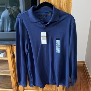 Men’s small button-down sweater shirt